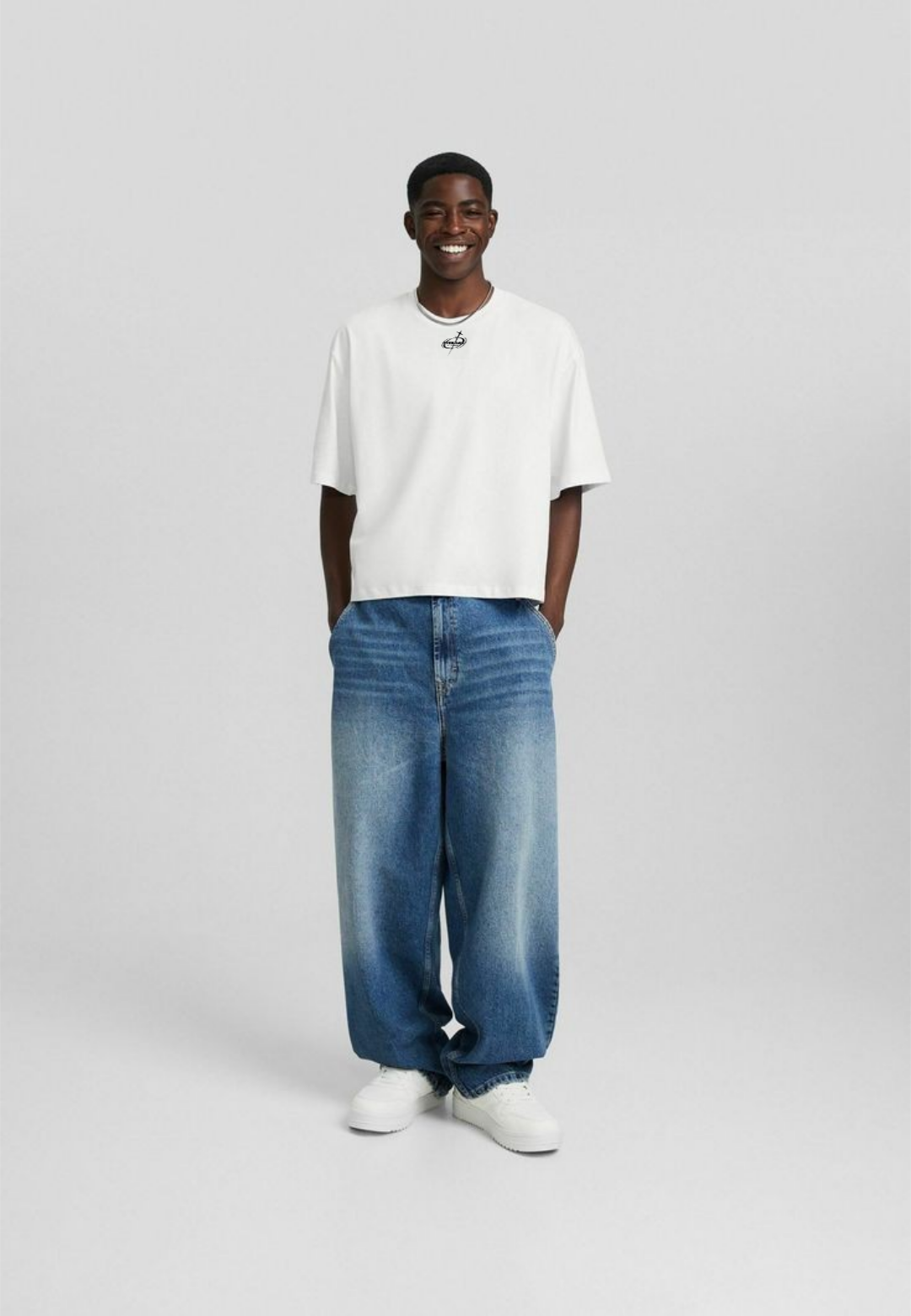 Overlord Heavyweight Tee — styled with denim